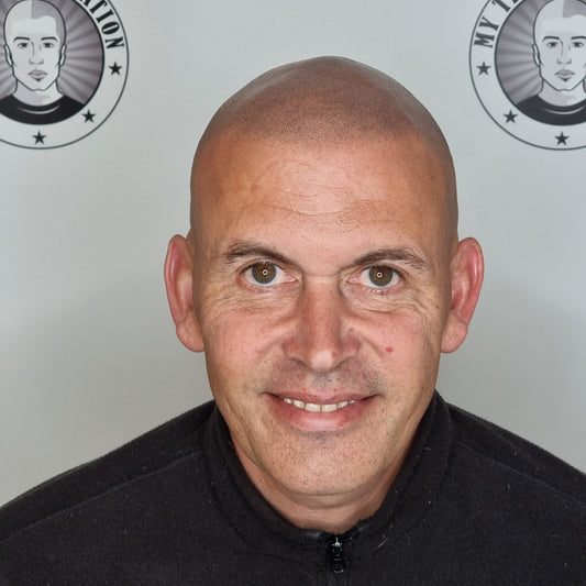 Hair Tattoo Client Tapping Perth Wa