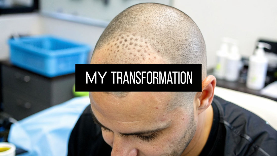 Expert hair tattooing Perth Australia My Transformation: Real SMP Journey
