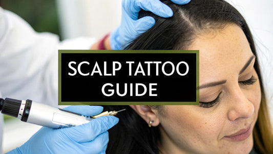 scalp tattoo for women – hair loss treatment: SMP Guide
