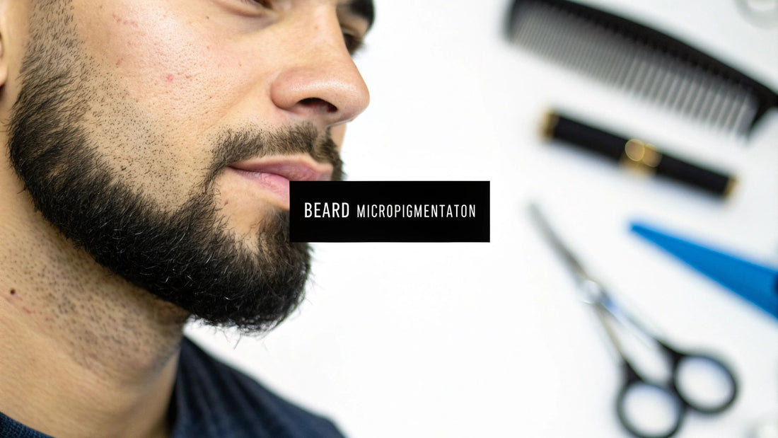 Discover what is beard micropigmentation? (beard tattoo) and how it works