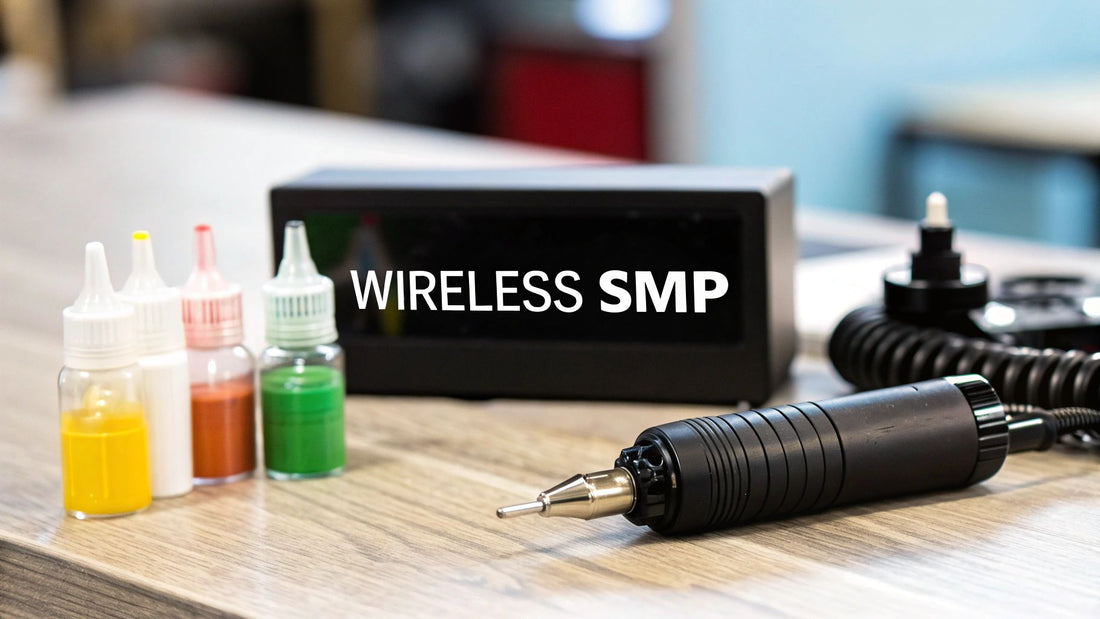 A Guide to Wireless Tattoo Machines Australia for SMP Artists