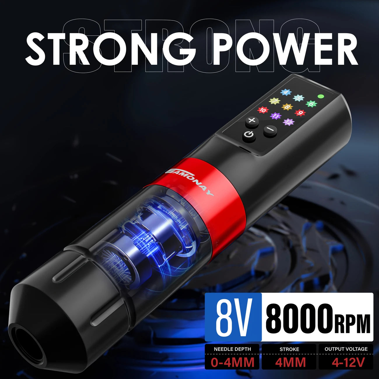 Rechargeable Rotary Tattoo Gun