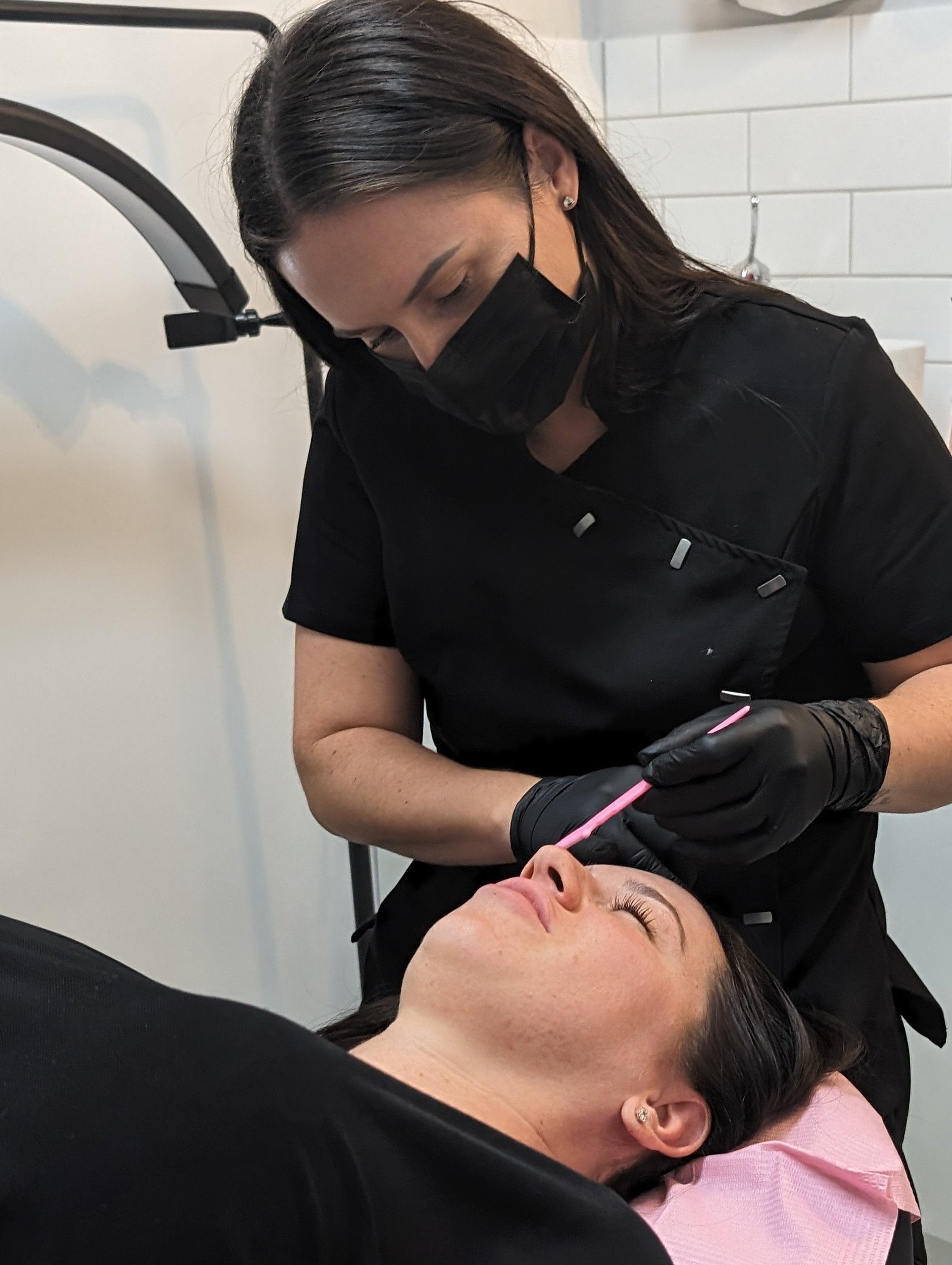 Eyebrow tattoo & lashes
